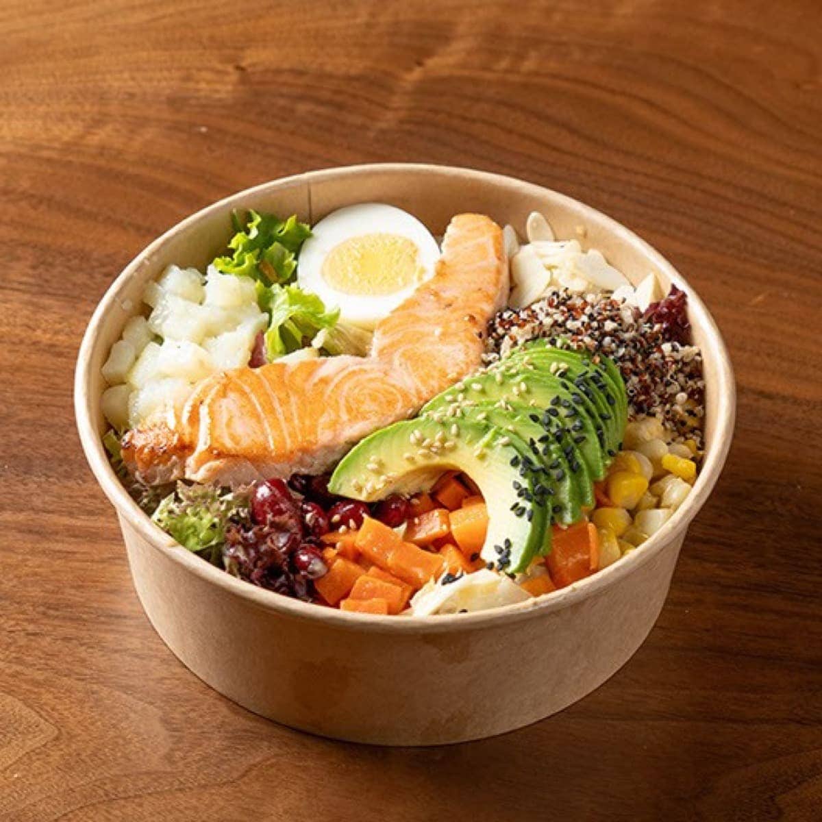 Alimente 招牌香烤三文魚 Power Bowl